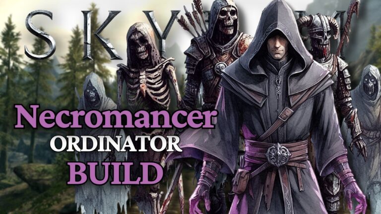 TES Skyrim: Torne-se o senhor dos Mortos, Necromancer Build.