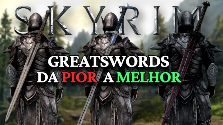 Skyrim: Todas as Espadas Grandes Únicas, da Pior à Melhor