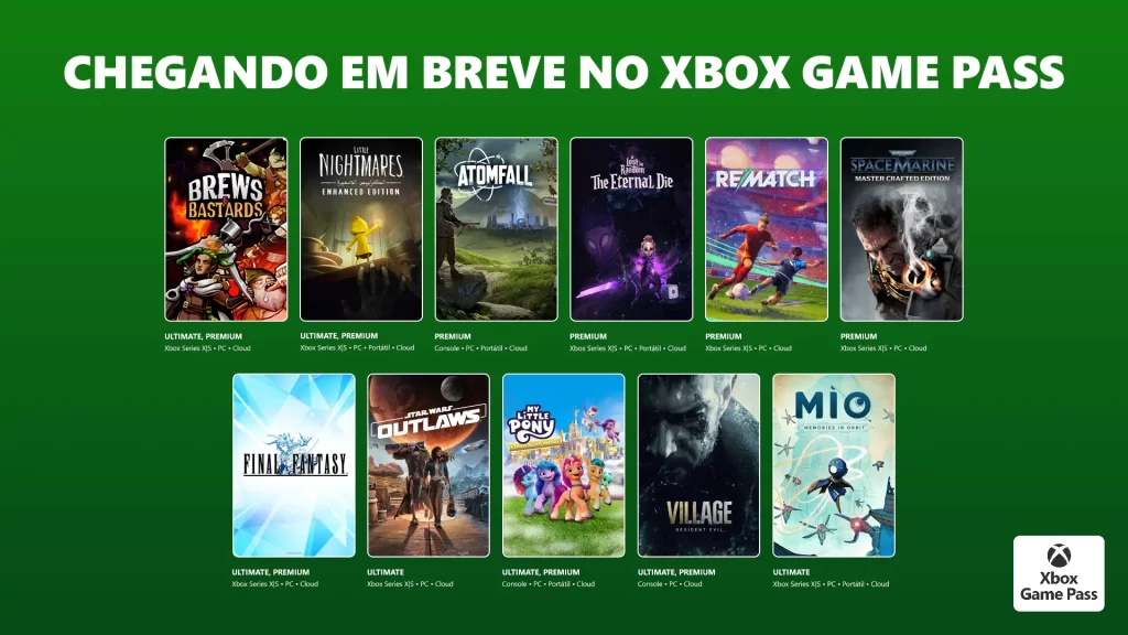 xbox game pass Janeiro